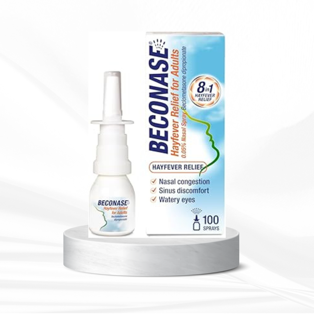 Beconase 8 in 1 Hayfever Relief Nasal Spray (100 Spray Bottle)