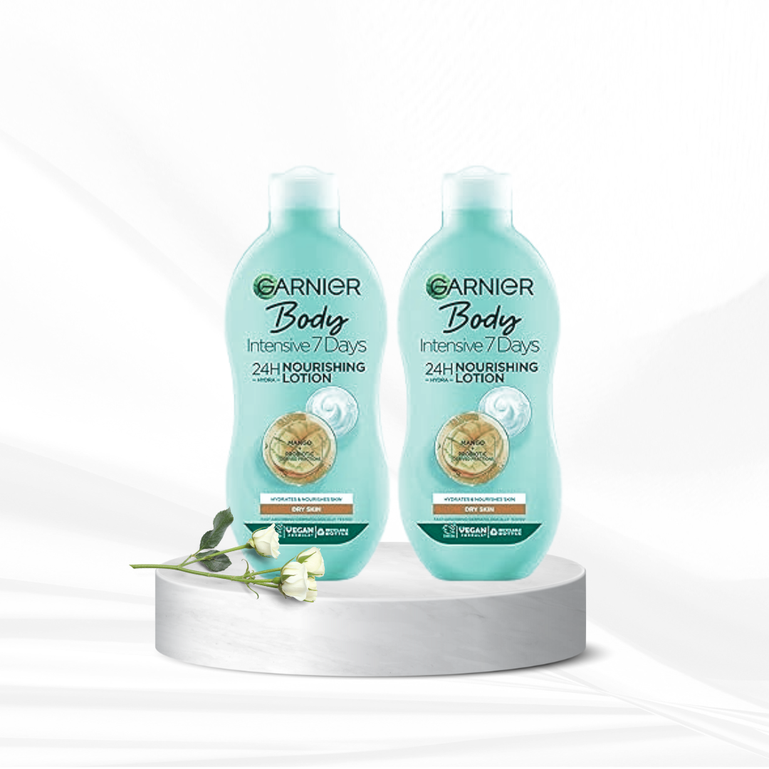 Garnier Intensive 7 Days Shea Butter Body Lotion Dry Skin, 400ml