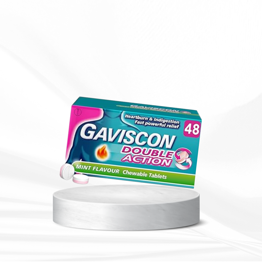 Gaviscon Double Action Tablets, Mint Flavour