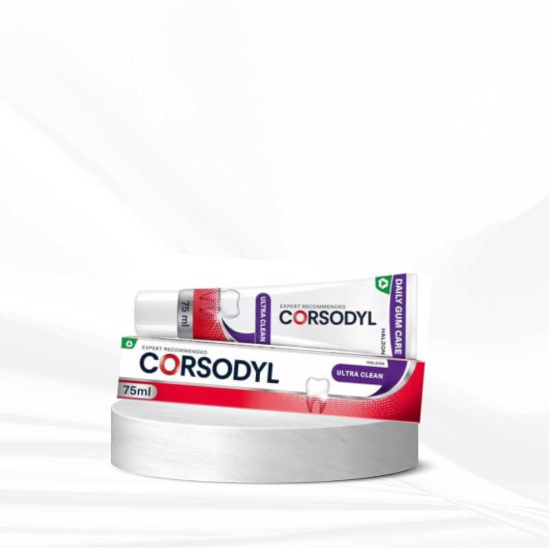 Toothpaste Ultra Clean, Daily Gum Care, Help Stop and Prevent Bleeding Gums, 75ml